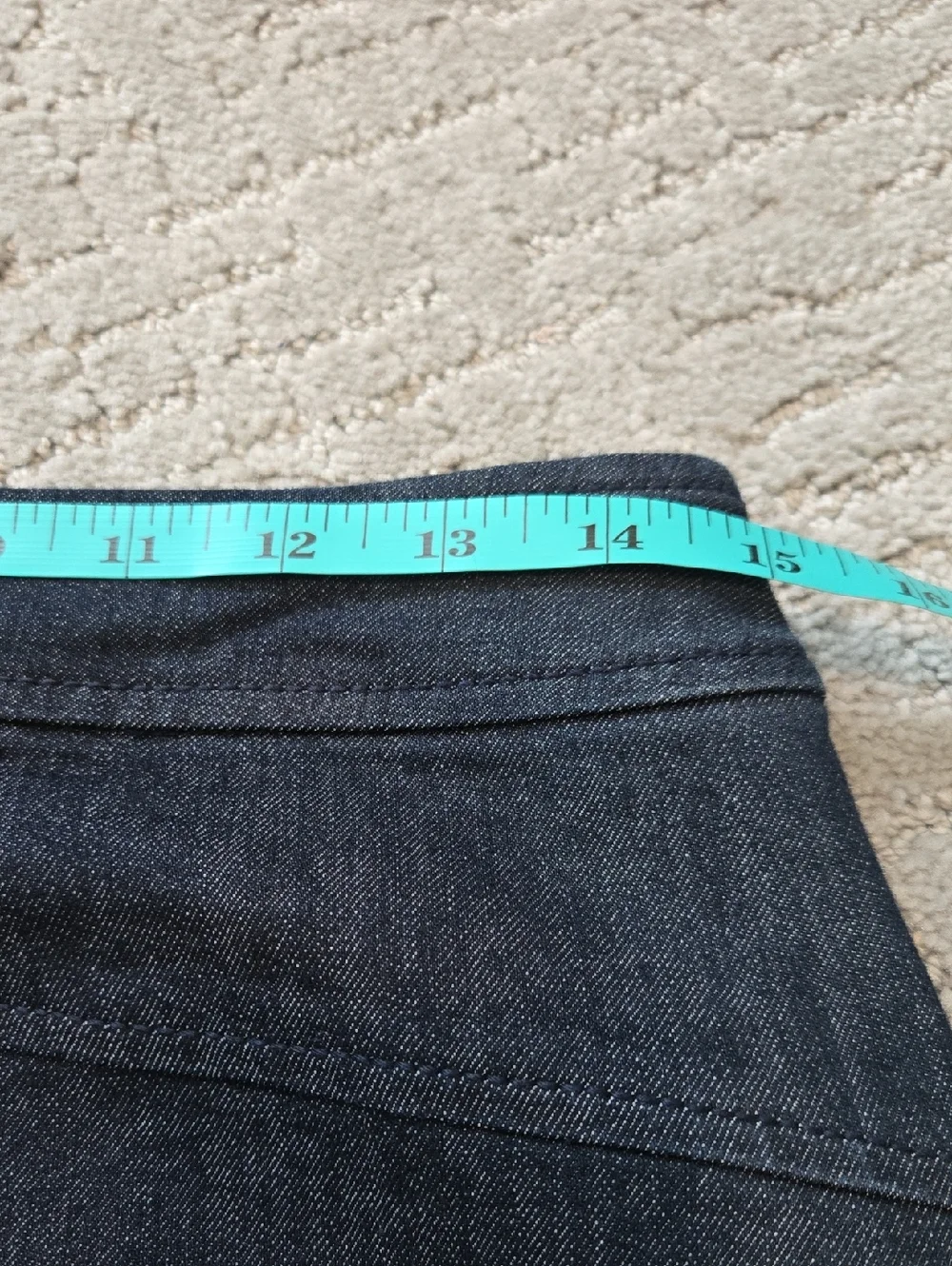 LOFT Dark Wash Skirt